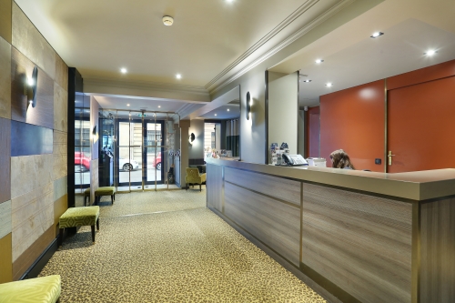 Hôtel Concortel - Accueil