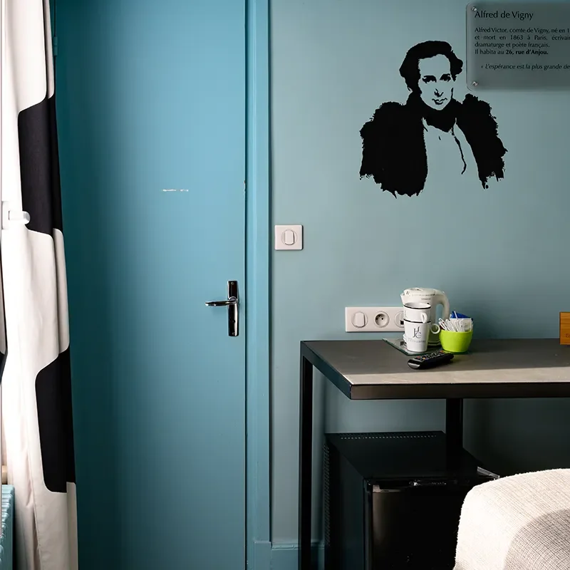 Chambre supérieure design hôtel boutique Paris centre-ville