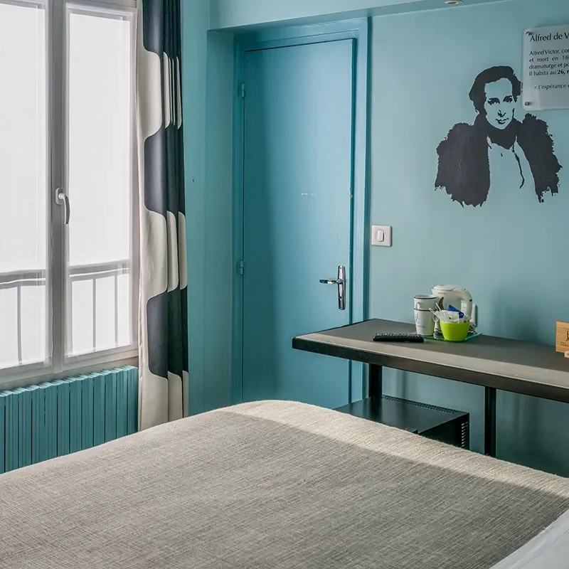 Chambre supérieure design hôtel boutique Paris centre-ville