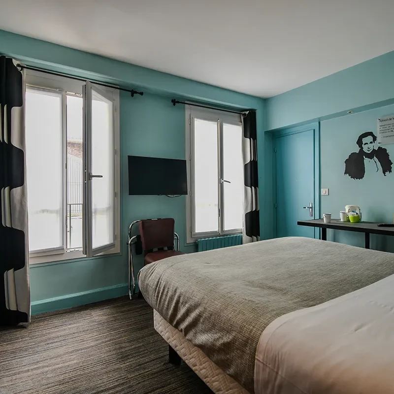 Chambre supérieure design hôtel boutique Paris centre-ville